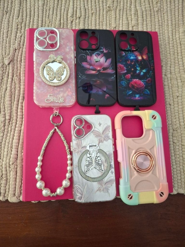 TELEFOONHOESJES 5 STUKS, Ophalen of Verzenden, Nieuw, Frontje of Cover