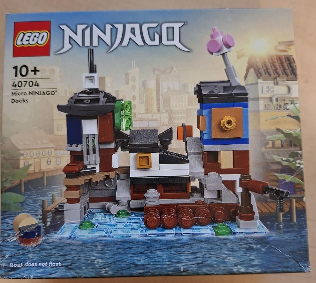 LEGO set 40704: Micro NINJAGO docks, Kinderen en Baby's, Speelgoed | Duplo en Lego, Lego, Nieuw, Ophalen of Verzenden, Ninjago