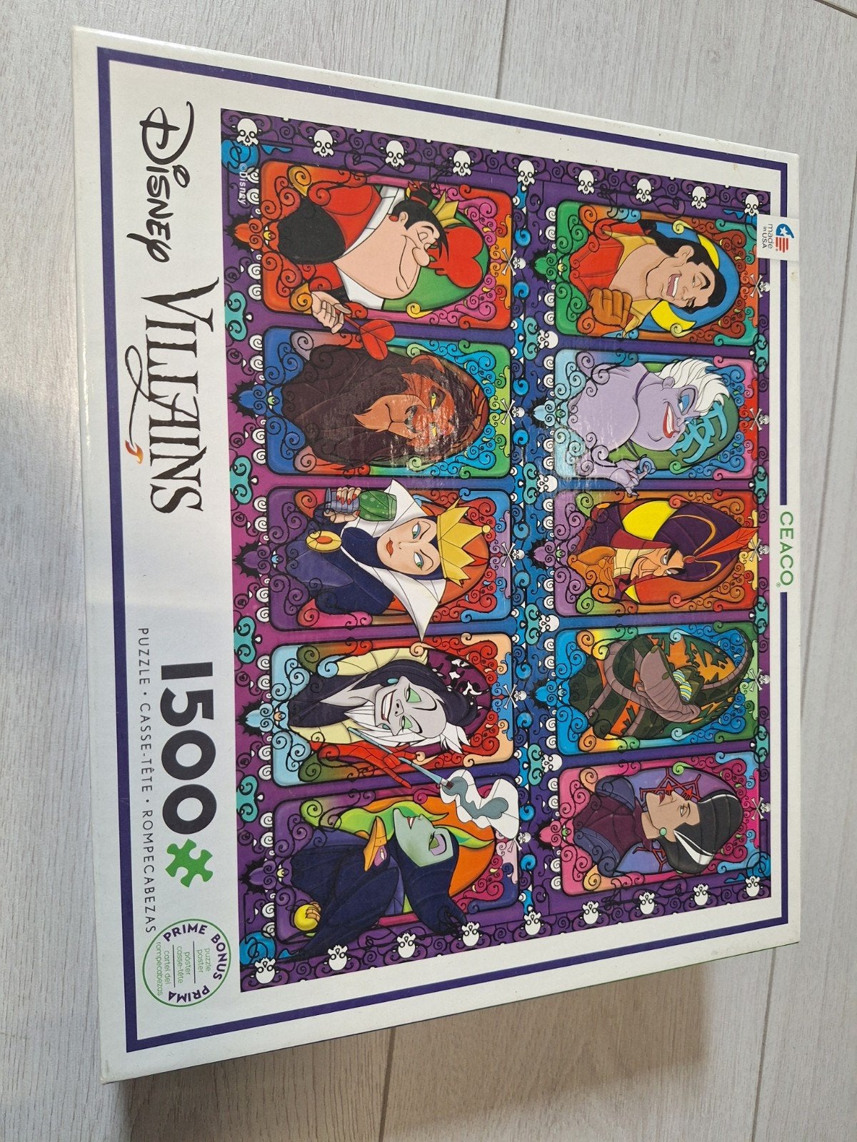 Disney puzzel 1500, Ophalen of Verzenden, 500 t/m 1500 stukjes, Zo goed als nieuw