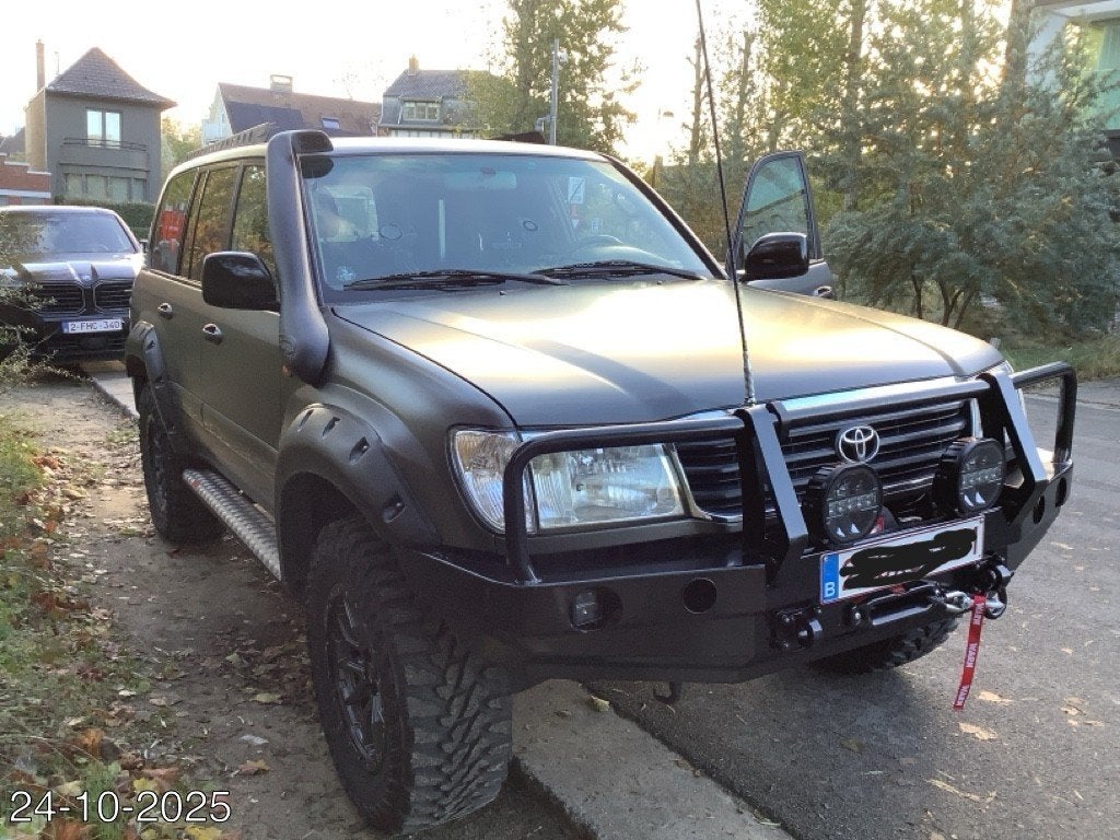 toyota landcruiser 100, Automaat, 4200 cc, Blauw, Leder