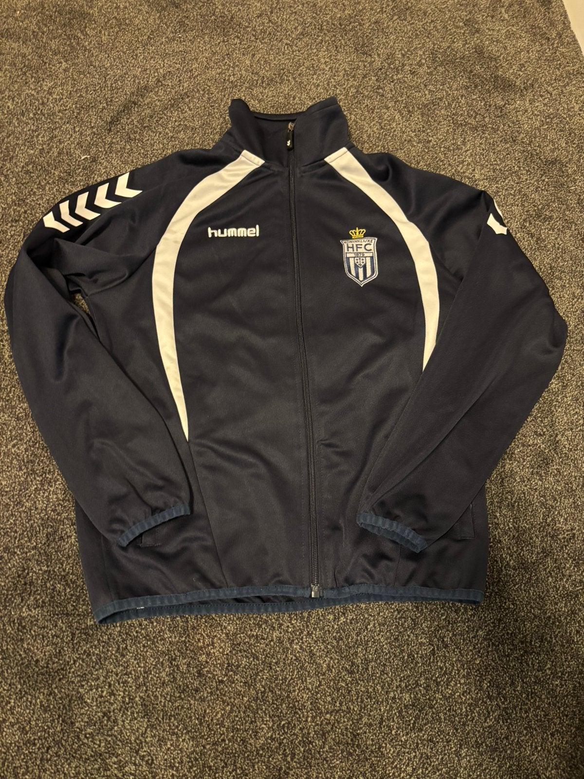 HFC trainingsjack mt 164, Sport en Fitness, Maat XS of kleiner, Ophalen of Verzenden, Zo goed als nieuw, Trainingspak