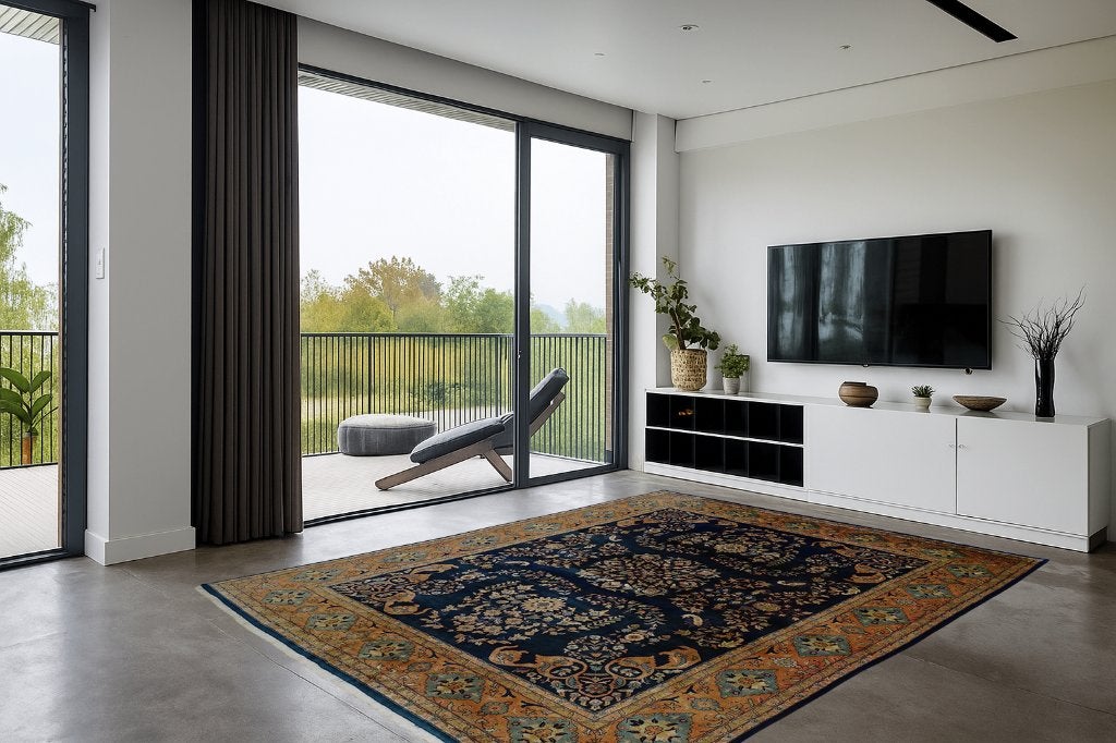 Perzisch tapijt - Sarouk - 300 x 246 cm - Handgeknoopt, Antiek - Modern - Klassiek - Eclectisch, -, -, 200 cm of meer