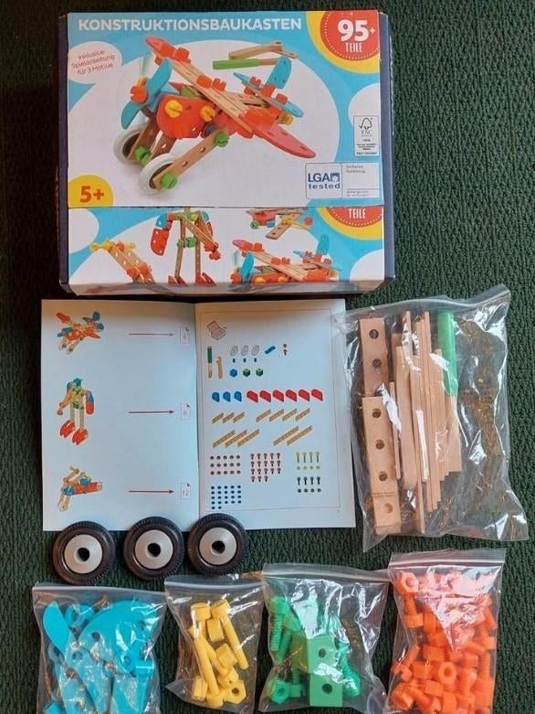 Constructor - houten bouwset  voor 5+, Ophalen of Verzenden