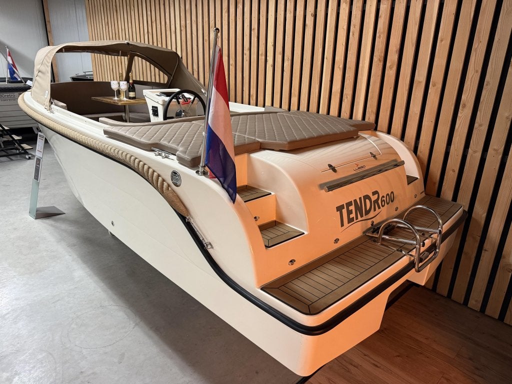 NwStaat! TENDR DELUXE 20PK HONDA 'AppleCarplay' LED! OPTIES!, Watersport en Boten, Overige merken, Tender, 0 cm, 2 m