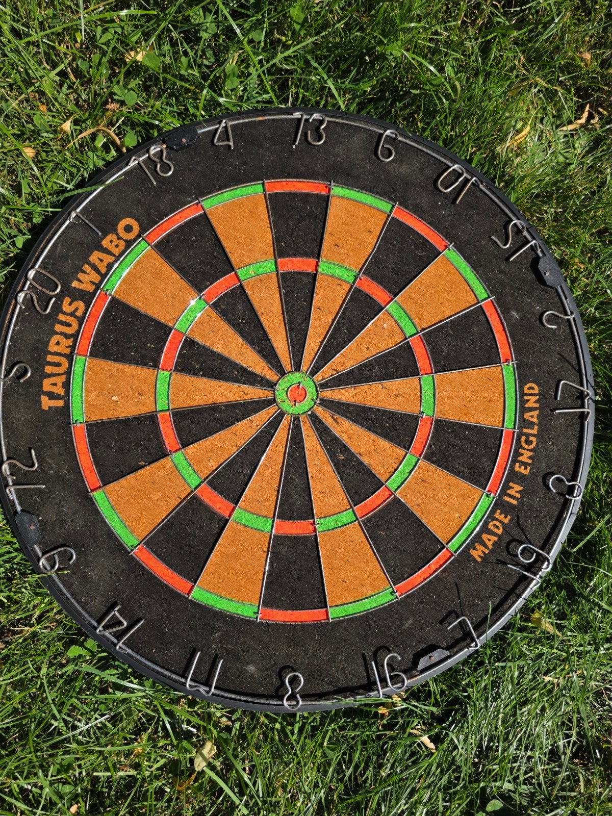 Dartbord, Ophalen, Dartbord