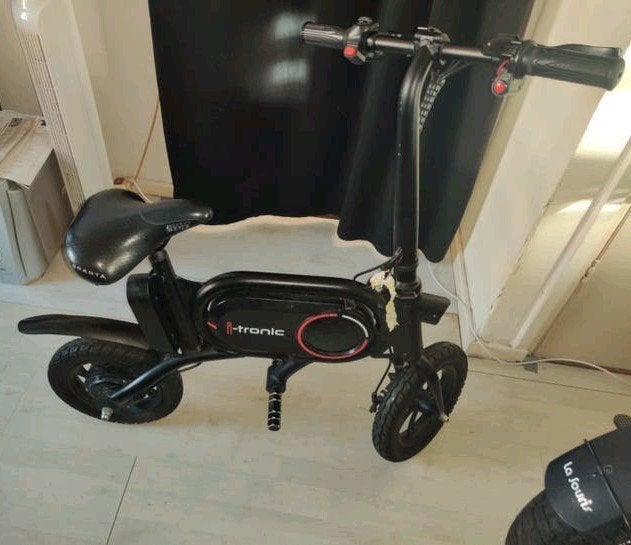 I-Tronic Elektrische Vouwfiets - Werkend maar een Project, Ophalen of Verzenden, Gebruikt, Overige merken