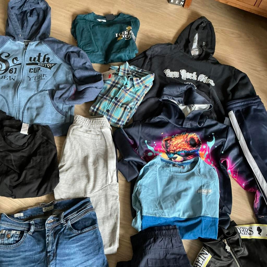 Jongens kleding pakket in de maat 152. 158. 164, Ophalen of Verzenden, Zo goed als nieuw, Maat 152