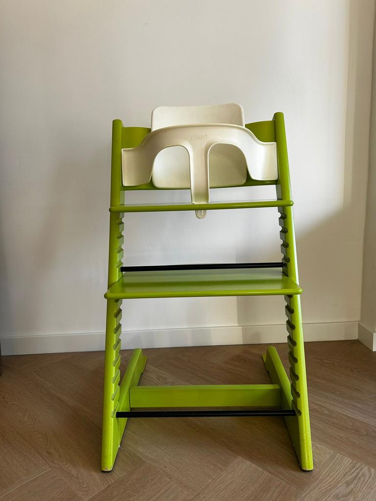 Stokke Tripp Trapp + babyset, Ophalen, Zo goed als nieuw, Meegroeistoel