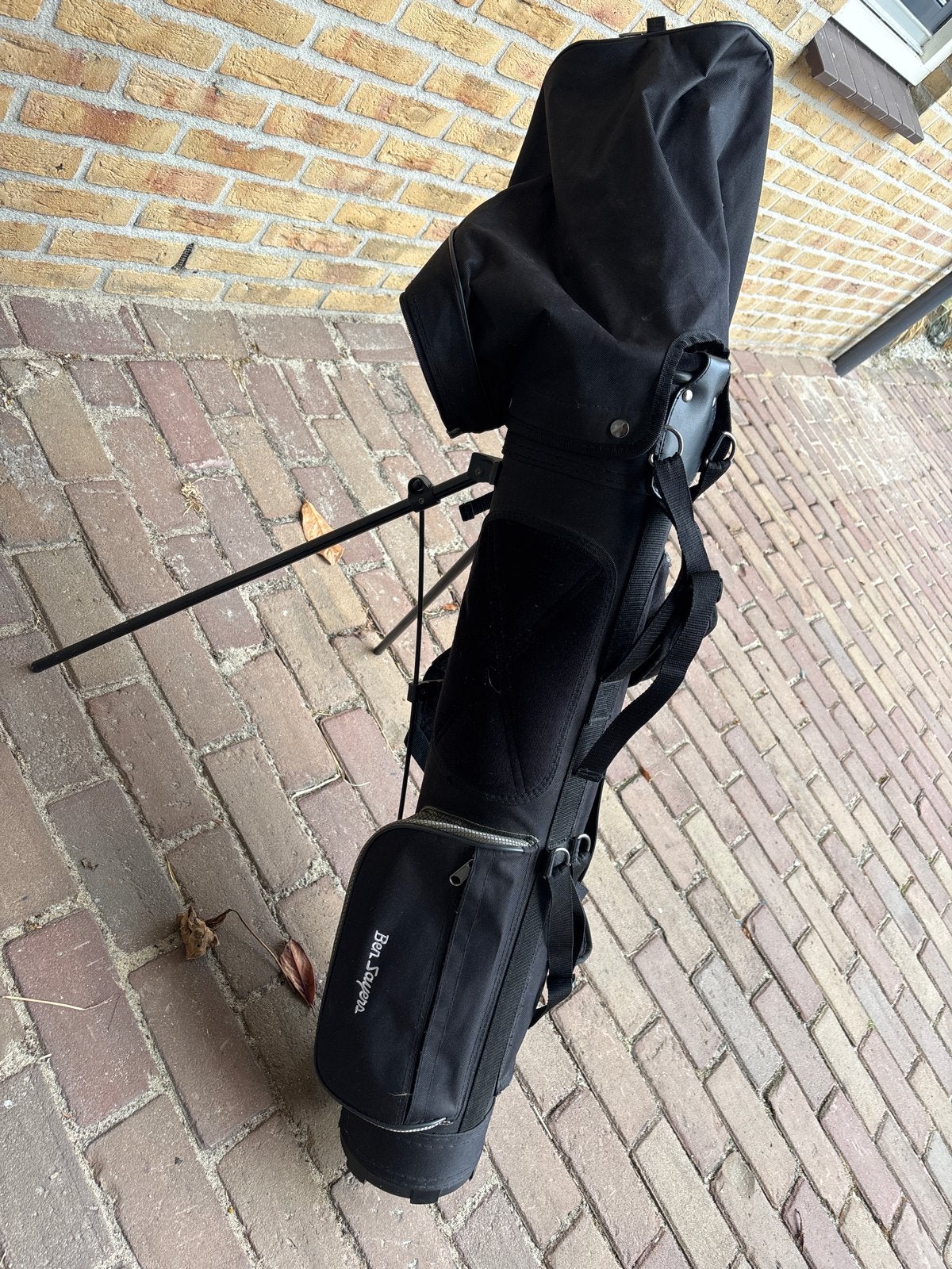 Ben Sayers Golf Standbag - Zwart, in goede staat, Ophalen, Gebruikt, Tas, Overige merken