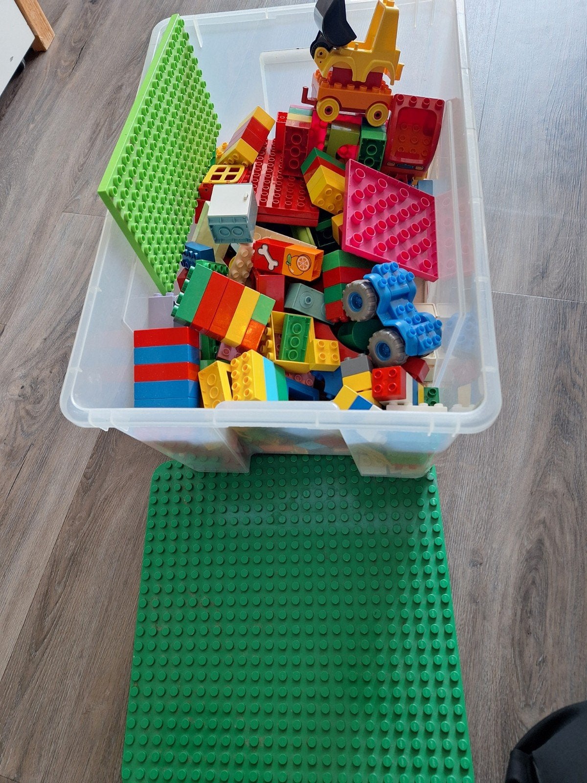Grote bak Duplo, Kinderen en Baby's, Speelgoed | Duplo en Lego, Gebruikt, Duplo, Ophalen of Verzenden