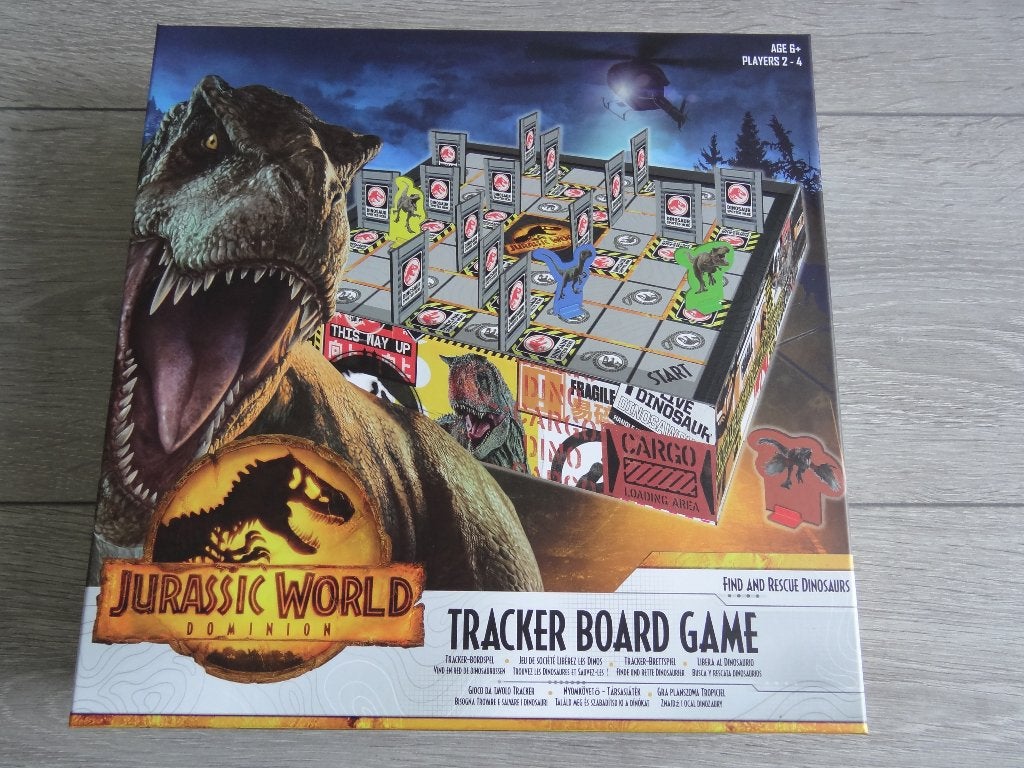 Jurassic World Tracker Board Game >Snelle Verzending!<, Hobby en Vrije tijd, Gezelschapsspellen | Bordspellen, Een of twee spelers