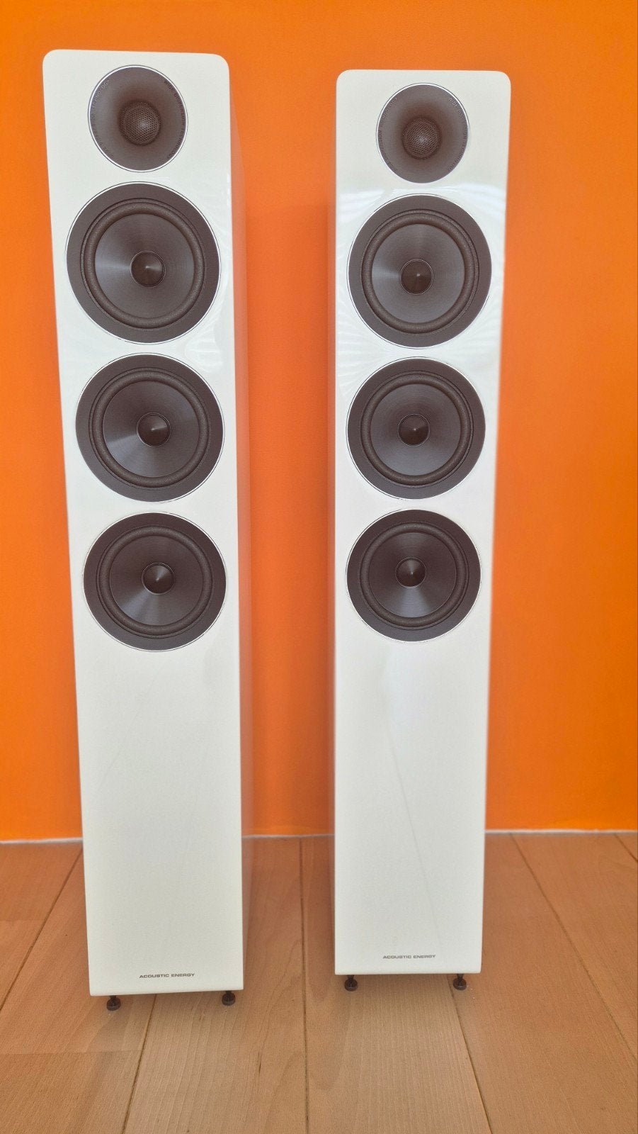 Acoestic Energy AE 320 luidsprekers in nieuwstaat, Ophalen, Zo goed als nieuw, 150 watt of meer, Overige merken