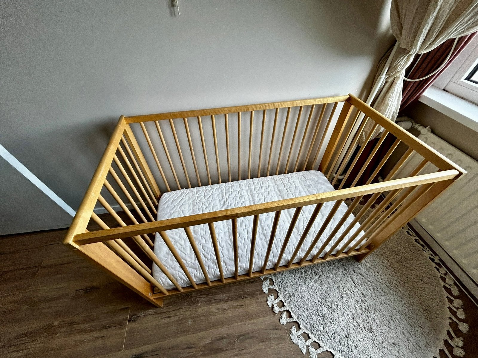 Baby en peuter bedje 60x120, Ophalen, Gebruikt, Ledikant