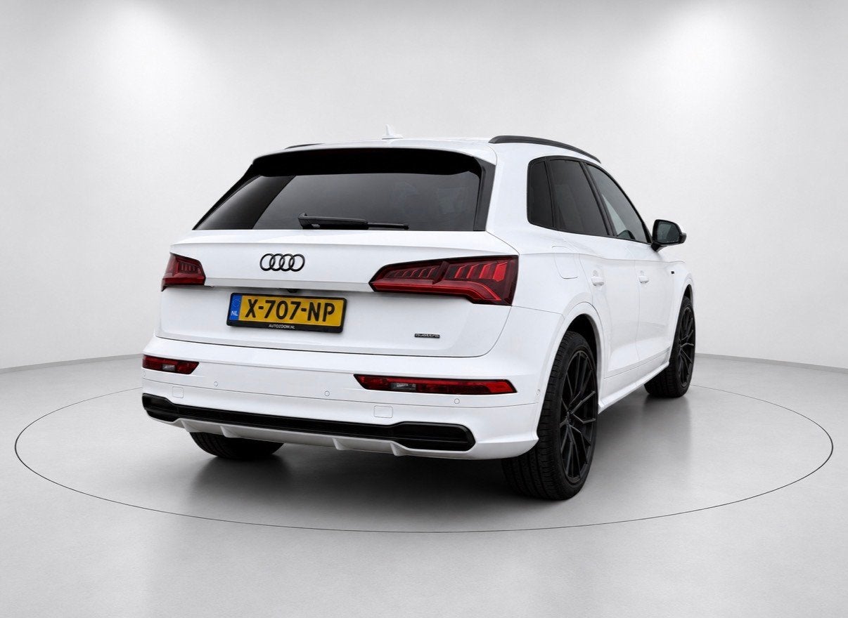 Audi Q5 50 TFSI-e Quattro S-edition | Panoramadak | Navigati, Auto's, Audi, Automaat, 4 cilinders, Wit, Plug-in hybride