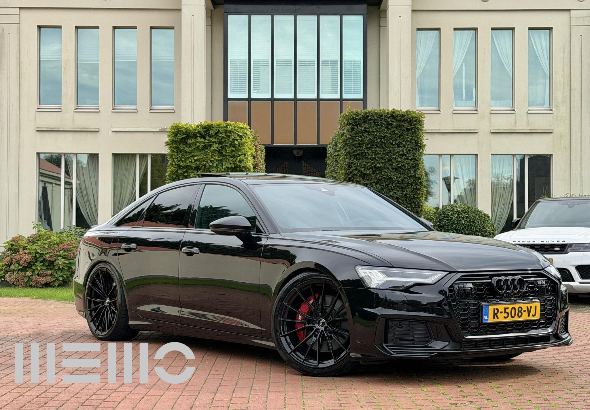 Audi A6 Limousine 55 TFSI e quattro Competition - Carbon - B, Auto's, Automaat, Gebruikt, 4 cilinders, Zwart