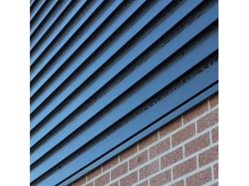 Stalen Potdeksel Gevelplaat, Doe-het-zelf en Verbouw, Dakpannen en Dakbedekking, Ophalen, Dks, Zwart, Nieuw