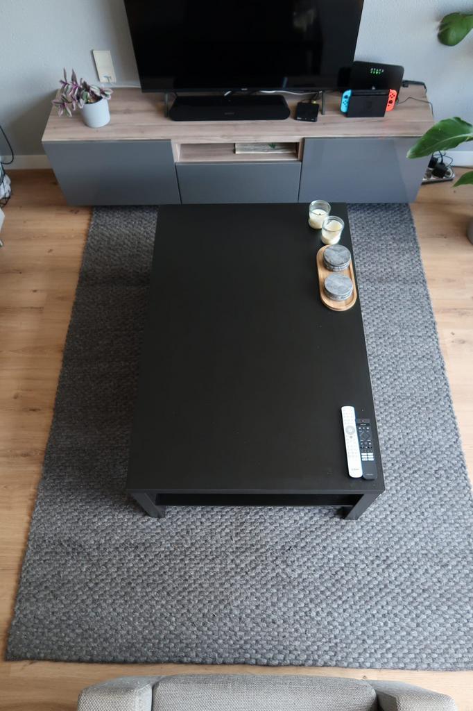 Pronto Wonen Mello 900 vloerkleed 170x240 Antraciet, Huis en Inrichting, Stoffering | Tapijten en Kleden, Ophalen, 150 tot 200 cm