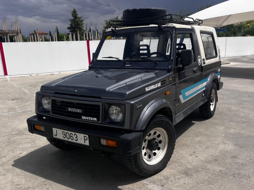Suzuki Samurai cabrio/hardtop, long wheel base, roestvrij, Stof, 64 pk, Samurai, Bedrijf