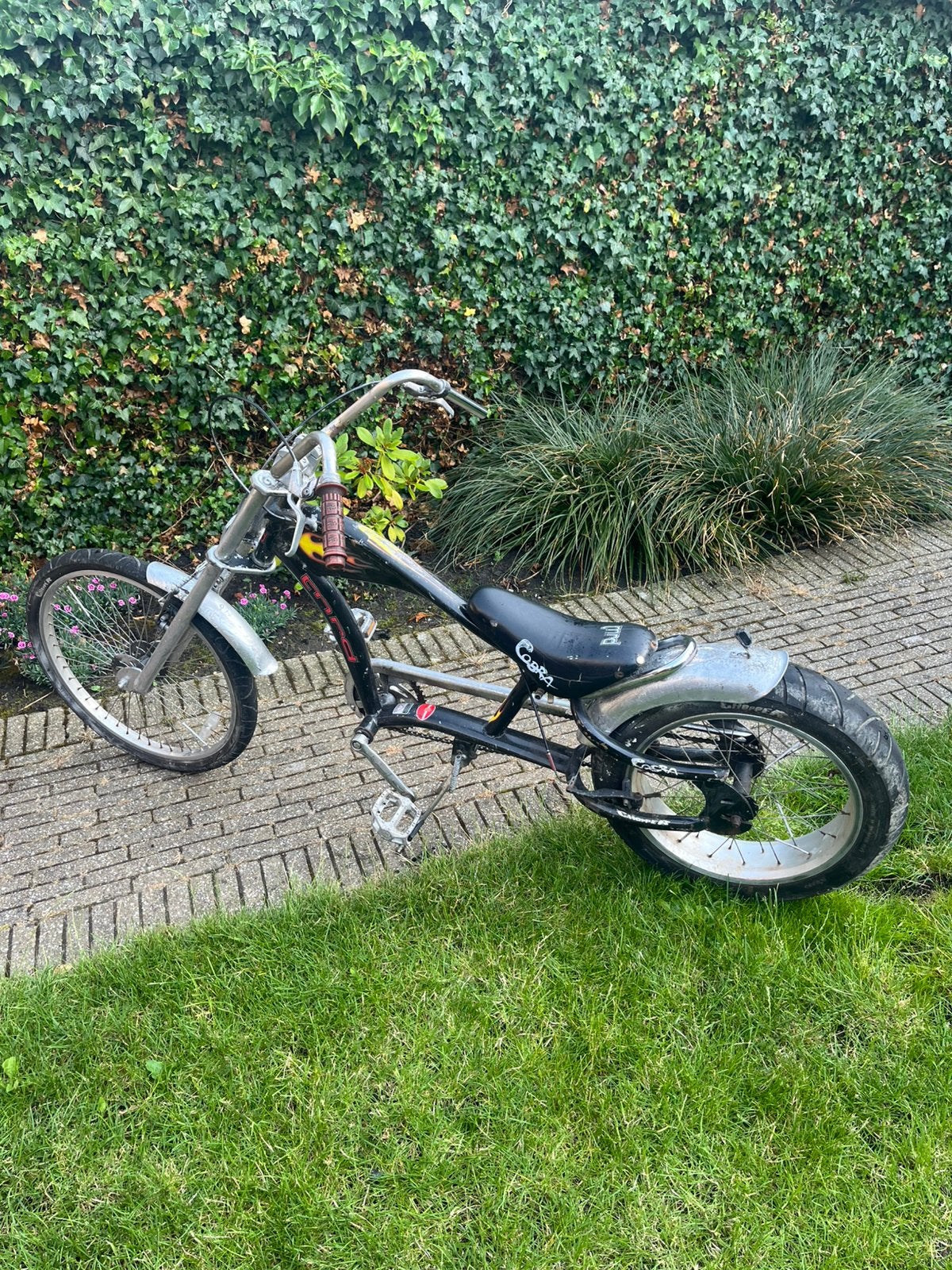 Chopper fiets, Ophalen, Staal, Zo goed als nieuw, Minder dan 47 cm