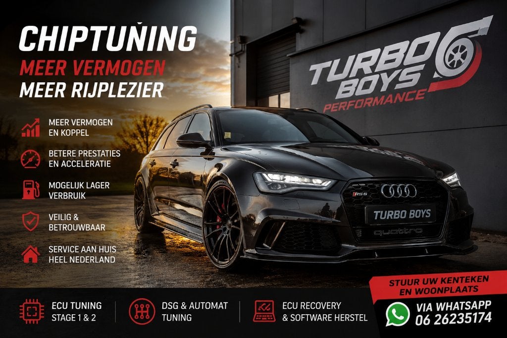 Chiptuning Aan Huis | Stage 1 & 2 | DSG Tuning Heel NL, Ophalen