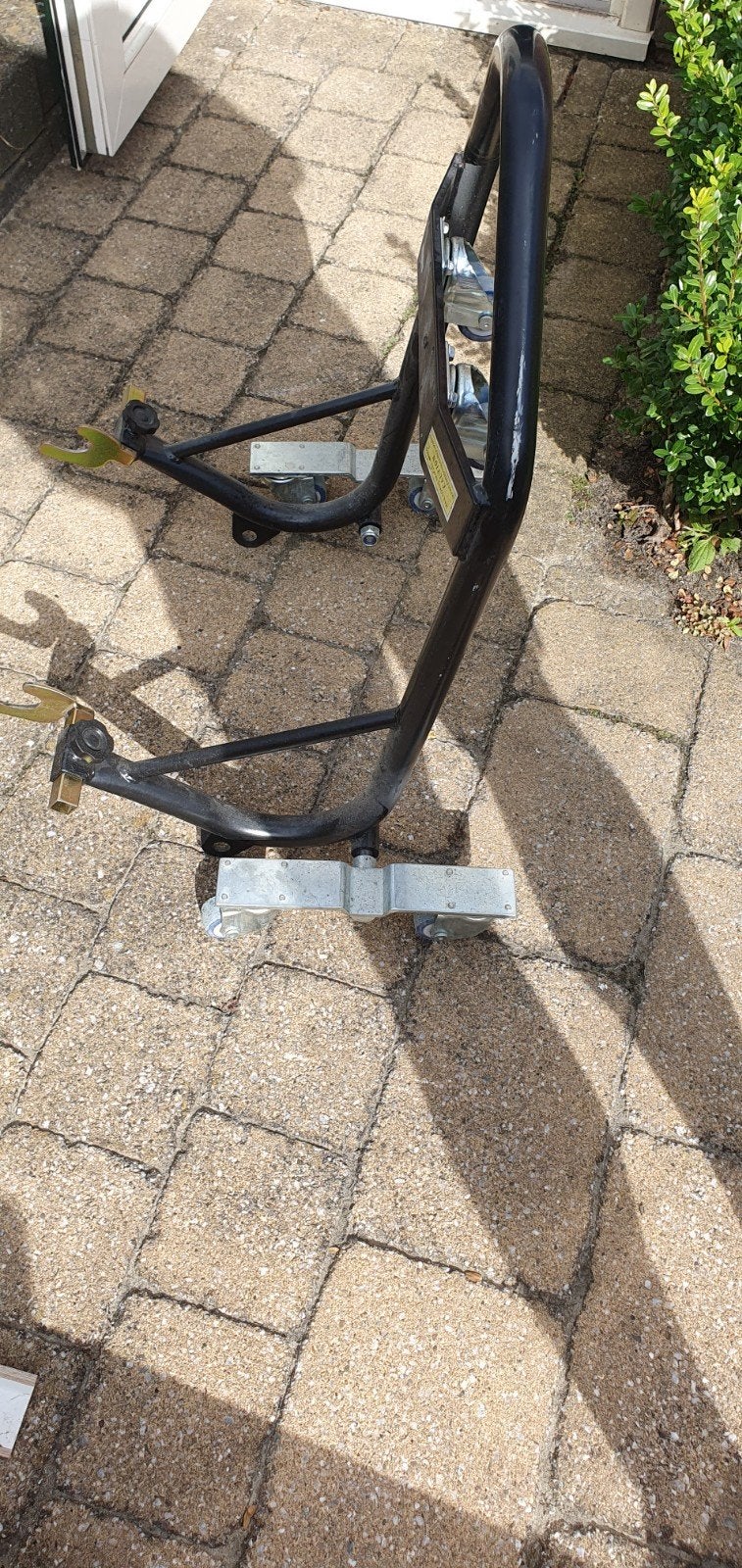 Verrijdbare Motor Mover /Paddockstand Achterwiel Zwenkwielen, Ophalen