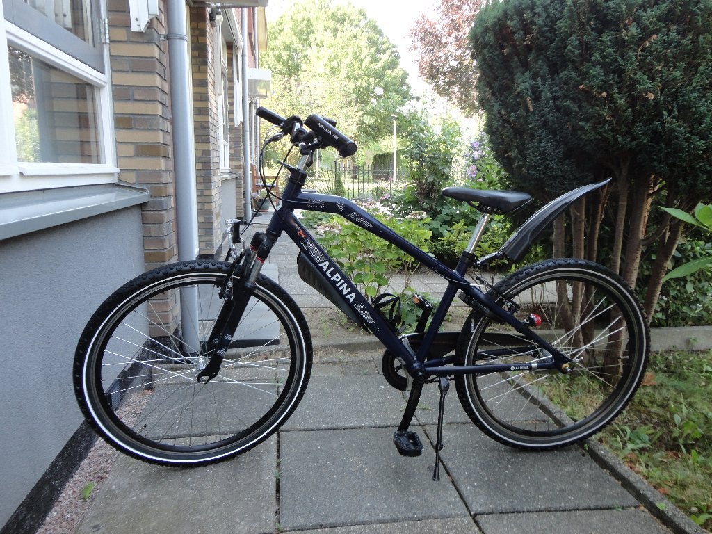 Alpina Trial Mountainbike jongensfiets 26 inch 3 speed, Terugtraprem, Gebruikt, Versnellingen, Alpina Trial
