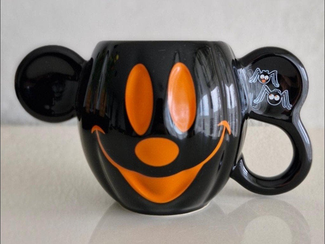 Disney Halloween Mickey Mouse pompoen mok, Verzamelen, Ophalen of Verzenden, Zo goed als nieuw
