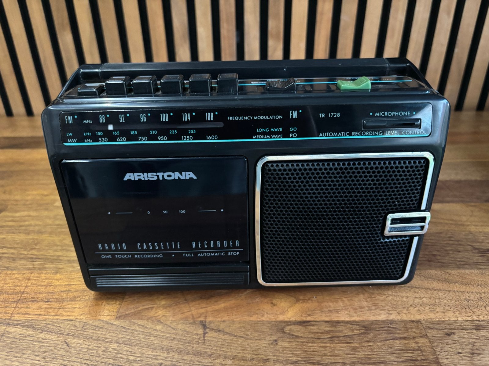 Aristona Radio Cassette Recorder TR 1728 - Vintage, Ophalen of Verzenden