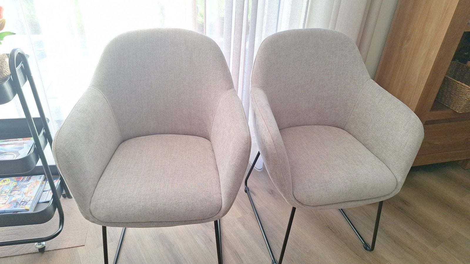 2 stoelen, Ophalen of Verzenden, Gebruikt