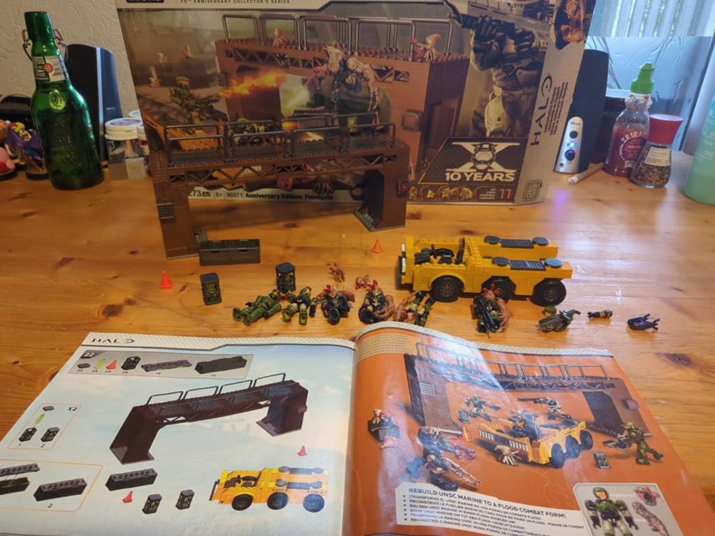 Halo mega bloks floodgate anniversary edition 96971, Ophalen of Verzenden, Zo goed als nieuw, Megabloks