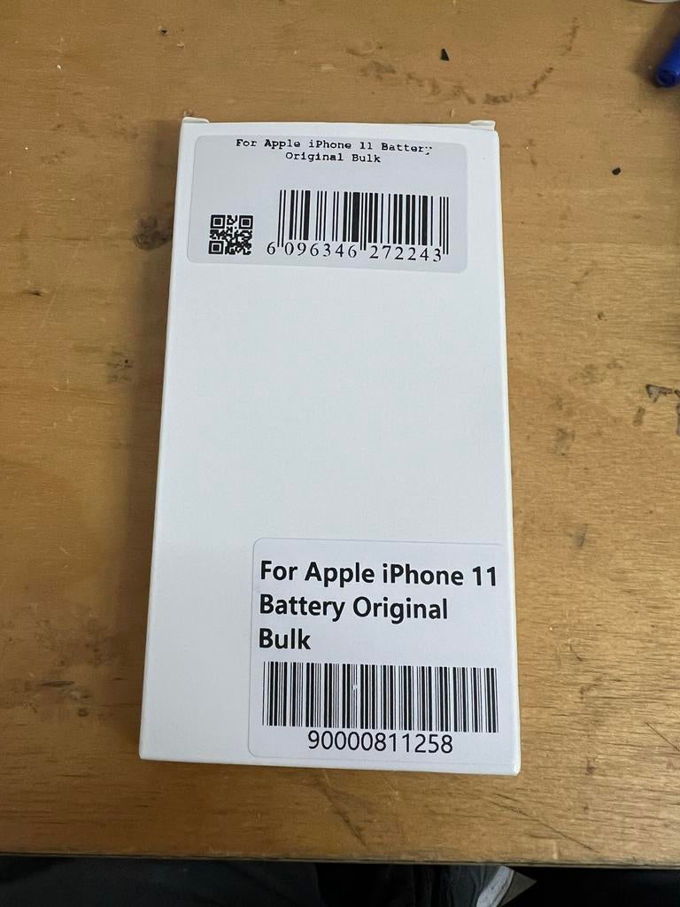 Originele Apple iPhone 11 Batterij - Nieuw, Telecommunicatie, Mobiele telefoons | Batterijen en Accu's, Ophalen of Verzenden, Nieuw