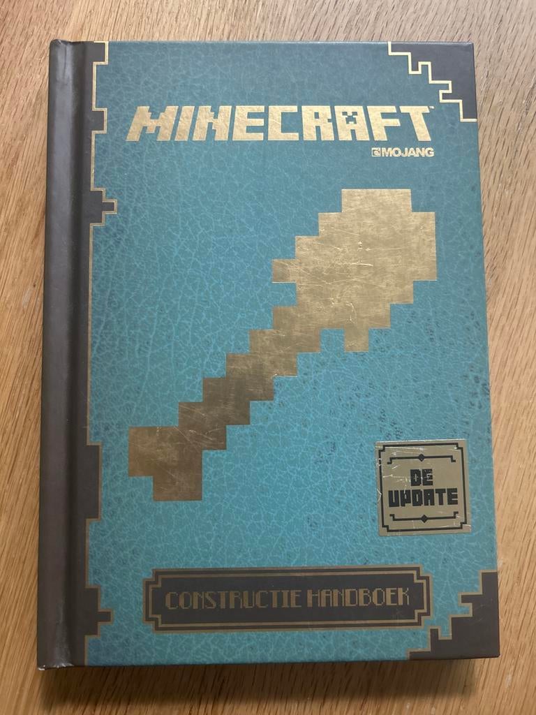 Minecraft Constructie Handboek - De Update, Ophalen of Verzenden, Zo goed als nieuw