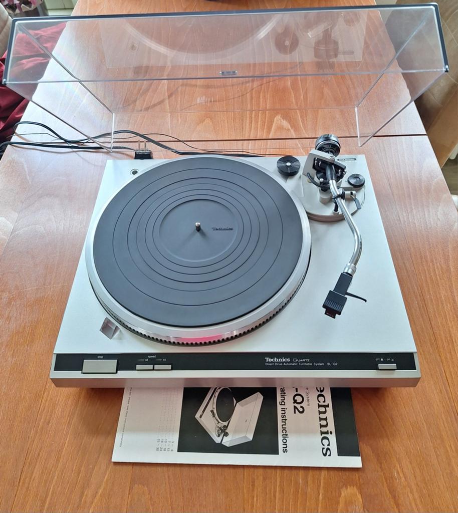 Technics SL-Q2 Direct Drive Platenspeler, Ophalen, Automatisch, Zo goed als nieuw, Platenspeler