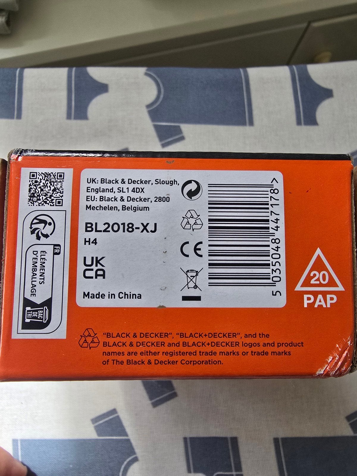 Black & Decker BL2018-XJ Accu, Ophalen of Verzenden, Nieuw, Overige typen