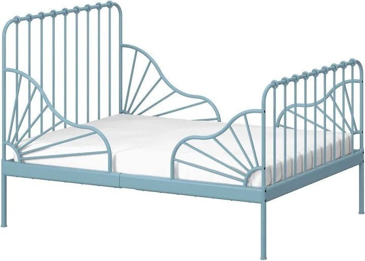 IKEA Minnen mee groeibed blauw, gedemonteerd, Ophalen