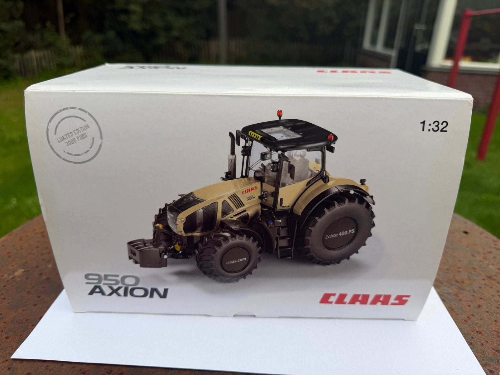 Wiking Claas Axion 950 Taxi, Ophalen of Verzenden, Zo goed als nieuw, Tractor of Landbouw, Overige merken