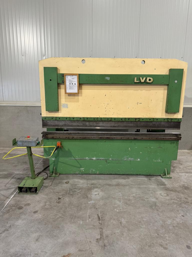 LVD kantbank 2500mm x 60ton, Ophalen, Gebruikt