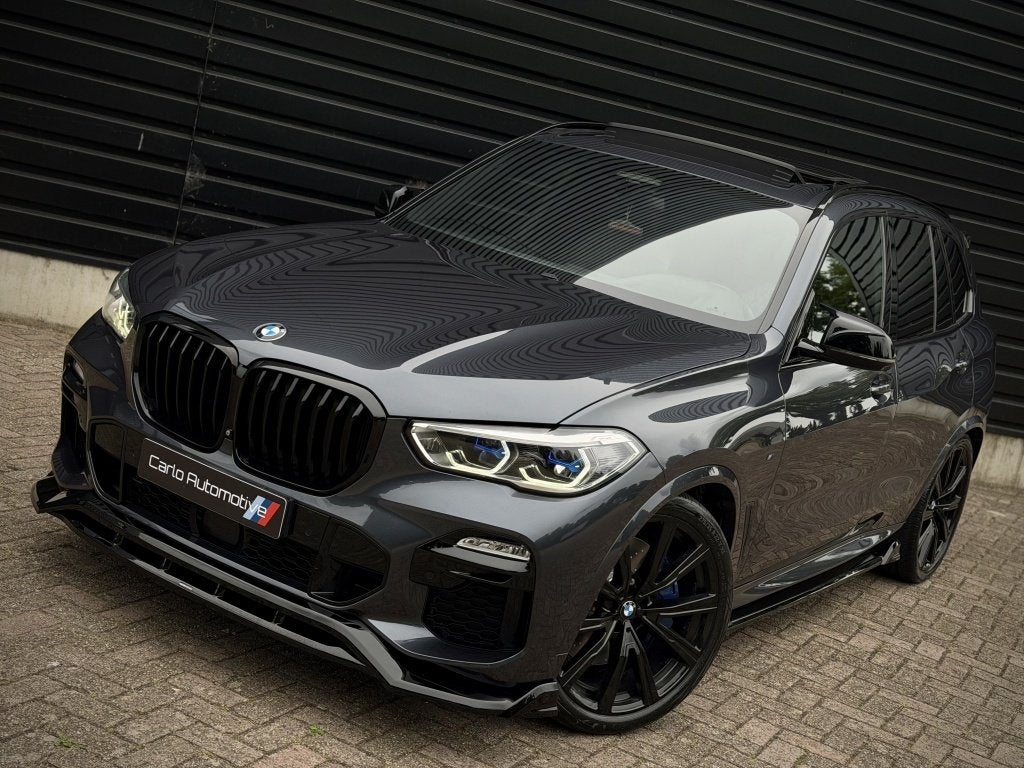BMW X5 xDrive40i M-PERF. LASER|PANO|SOFT|H/K|360|4WL STURING, Auto's, BMW, Gebruikt, 138 €/maand, 2998 cc, SUV of Terreinwagen