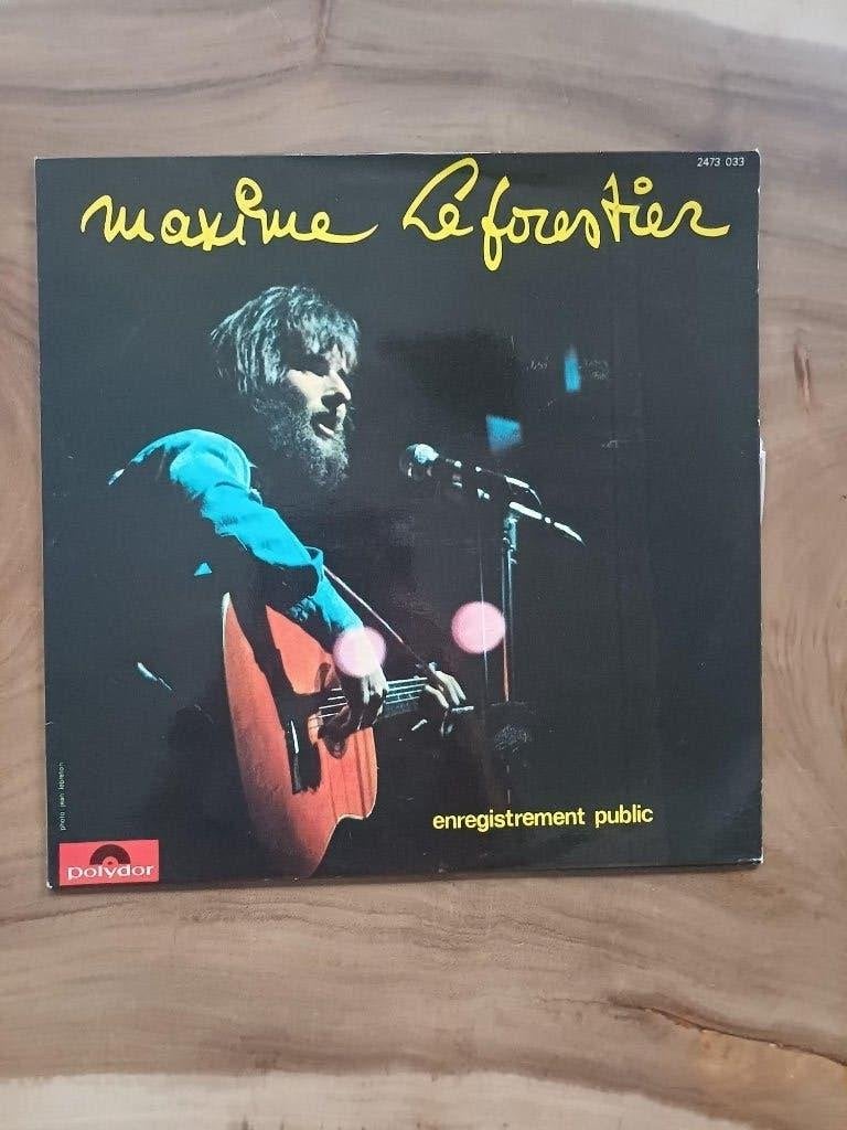 Maxime Le Forestier - Vinyl, Ophalen of Verzenden, Zo goed als nieuw, 12 inch