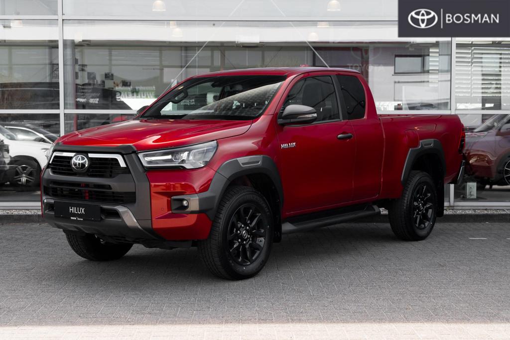 Toyota HiLux 2.4 D-4D Xtra Cab Invincible BPM-VRIJ OP NL KEN, Auto's, Automaat, Adaptive Cruise Control, Gebruikt, Euro 6