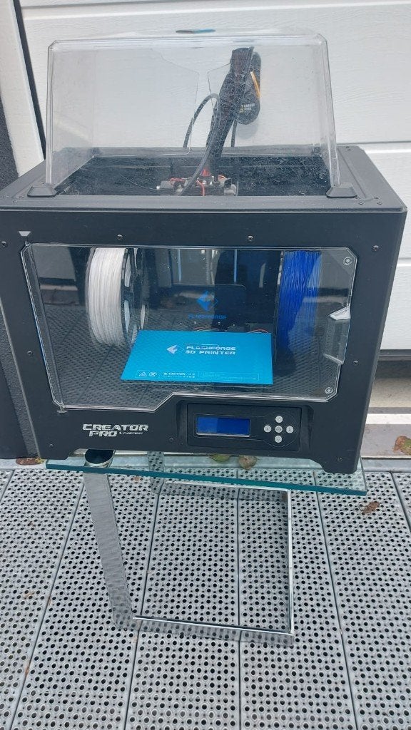 FlashForge Creator Pro 3D-printer – Dual Extruder, Computers en Software, 3D Printers, Ophalen, Gebruikt, Filament, FlashForge Finder 3D Printer