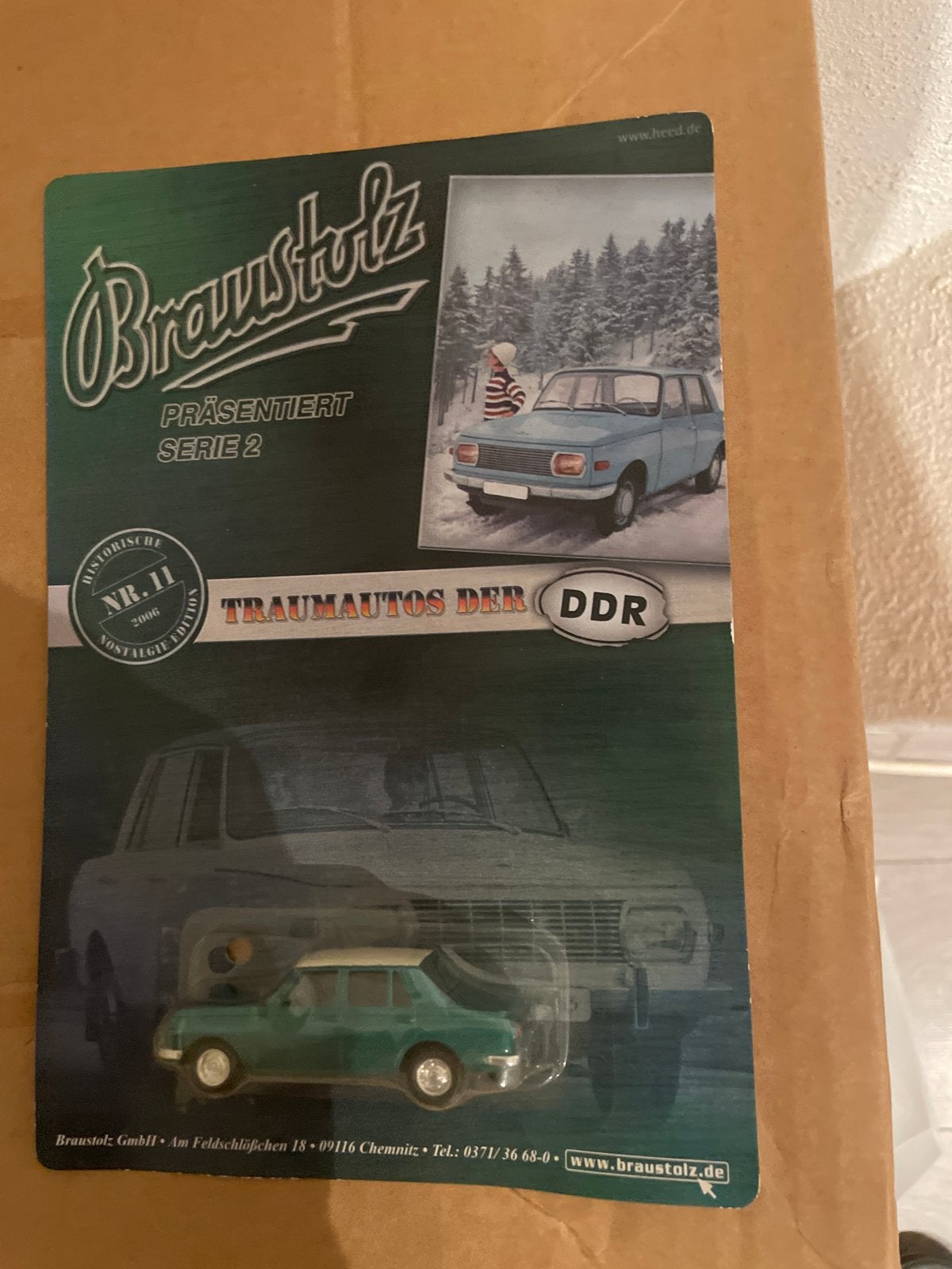Verzameling DDR Traumautos modelauto's - Braustolz & Sternqu, Ophalen, Zo goed als nieuw