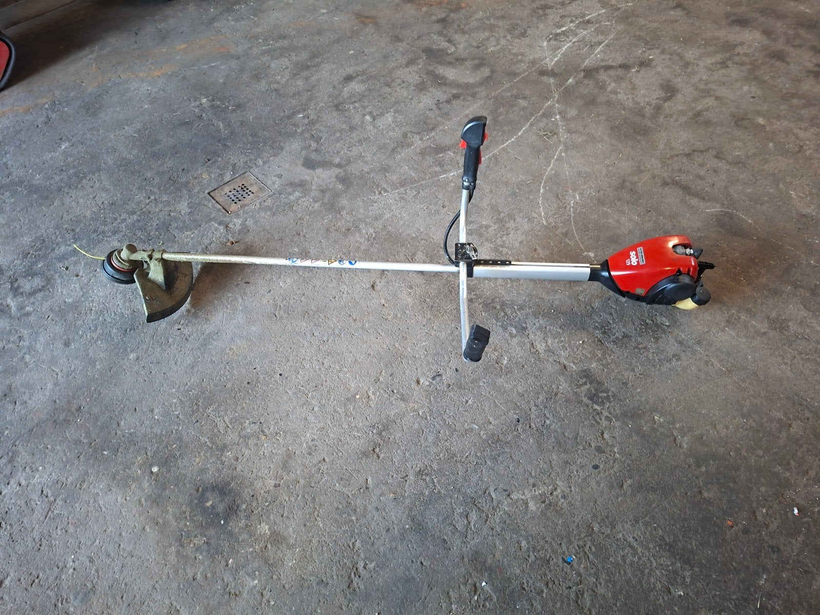 Solo 129 bosmaaier, Ophalen, Gebruikt, Benzine