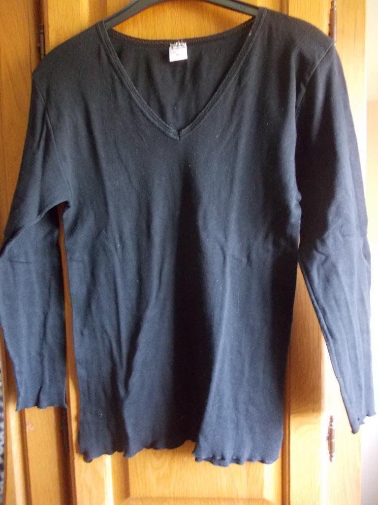 Zwart (onder)shirt van Limosa, maat 50., Ophalen, Limosa, Zwart, Maat 46/48 (XL) of groter