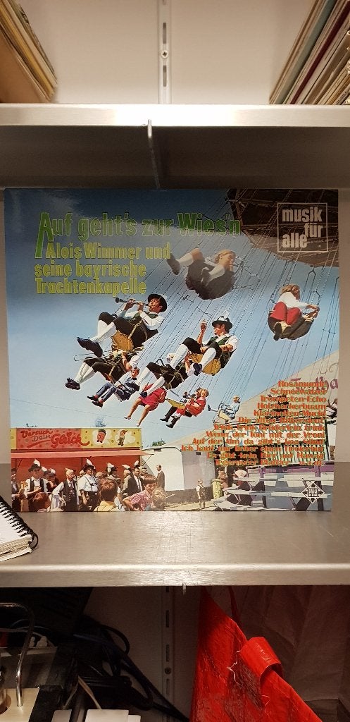 Alois Wimmer - Auf geht's zur Wies'n LP Z221-144, LP, Ophalen of Verzenden, Zo goed als nieuw, 12 inch