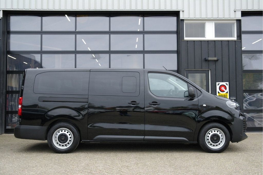 Peugeot e-Expert Long L3 75 kWh | 9- persoons | Incl. BTW |, Auto's, Peugeot, 12 maanden, Gebruikt, Overige carrosserieën, Zwart