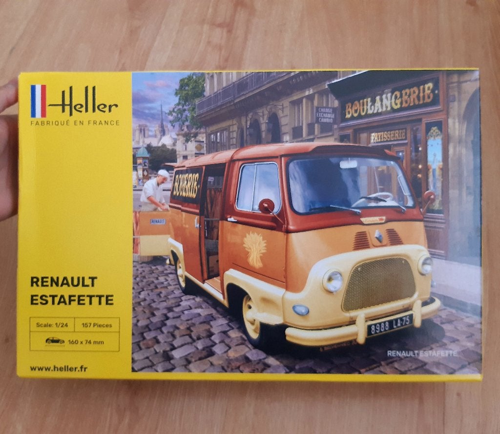 Heller Renault Estafette Modelauto 80743, Ophalen of Verzenden, Nieuw, Auto, Overige merken