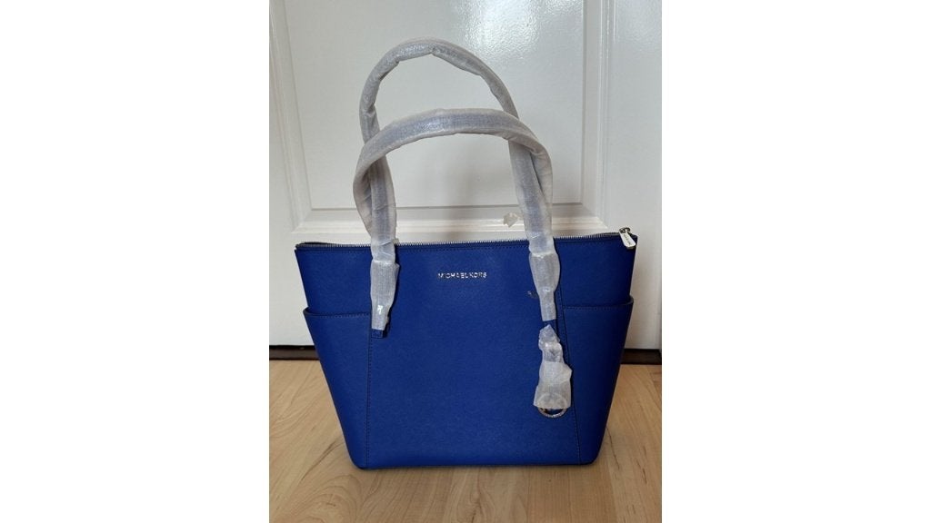 Michael Kors tas / shopper Jet Set nieuw, Ophalen of Verzenden, Nieuw, Blauw, Shopper