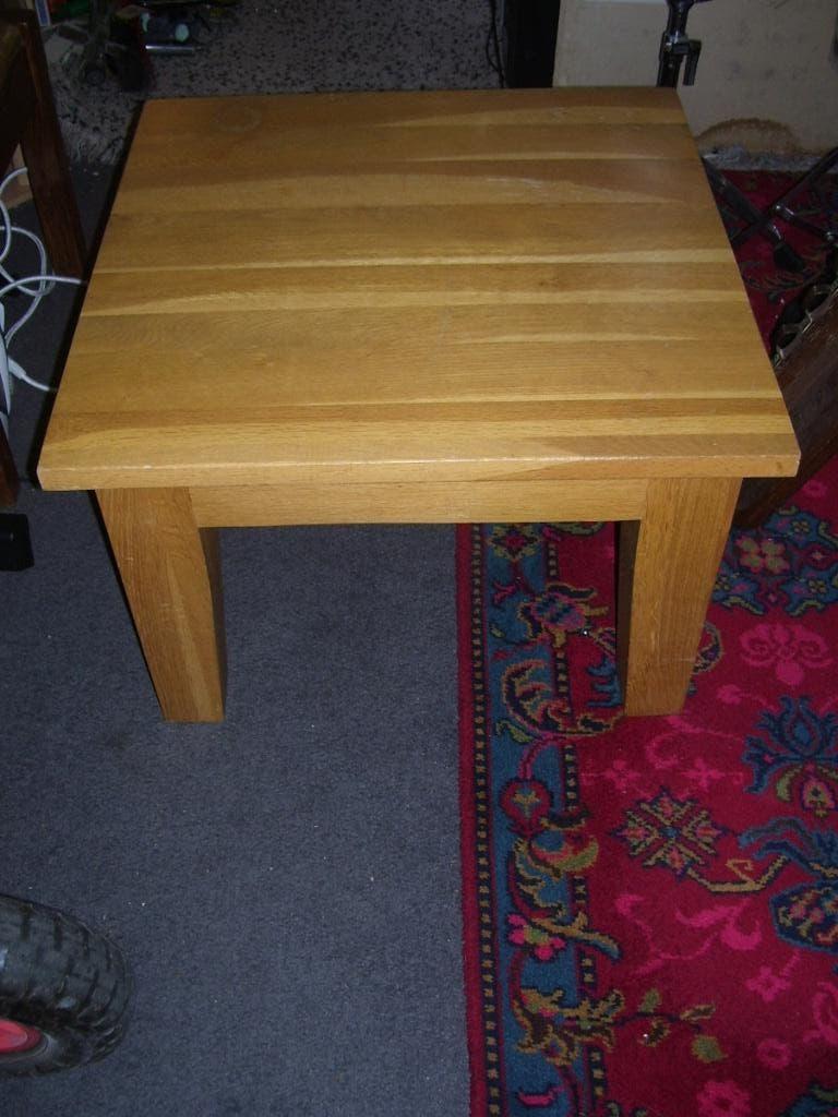 HOEKTAFEL, Huis en Inrichting, 50 tot 100 cm, Vierkant, 50 tot 100 cm, Zo goed als nieuw