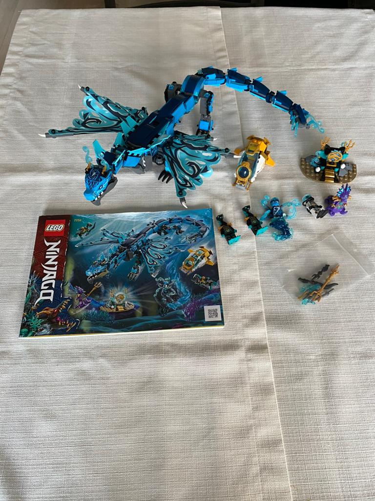 Lego 71754 Ninjago Water Dragon, Kinderen en Baby's, Speelgoed | Duplo en Lego, Compleet, Gebruikt, Lego, Ophalen of Verzenden